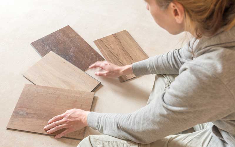jenis-jenis lantai vinyl motif kayu