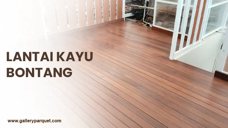 lantai kayu Bontang