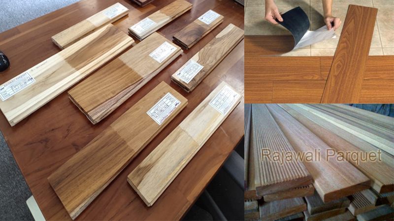 perbedaan lantai kayu