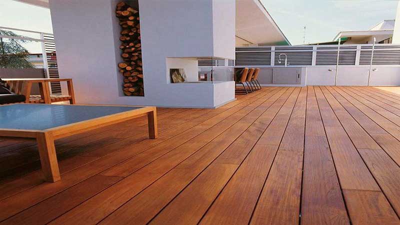 lantai kayu bengkirai