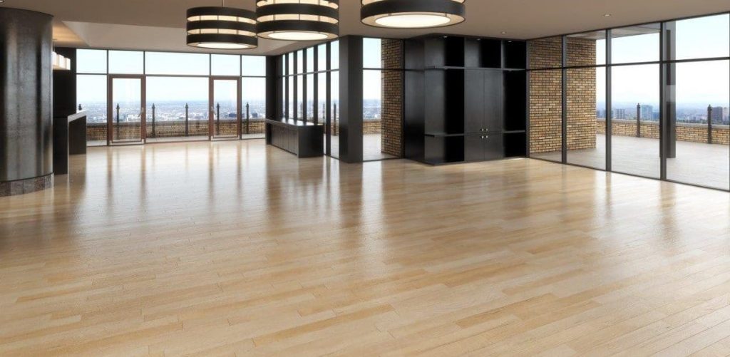 lantai kayu untuk kantor