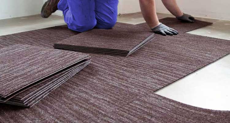 cara memasang lantai karpet mudah