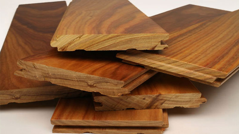 produk lantai kayu solid