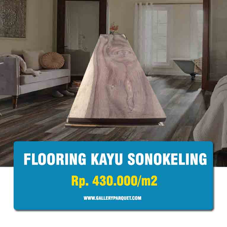 harga flooring kayu sonokeling