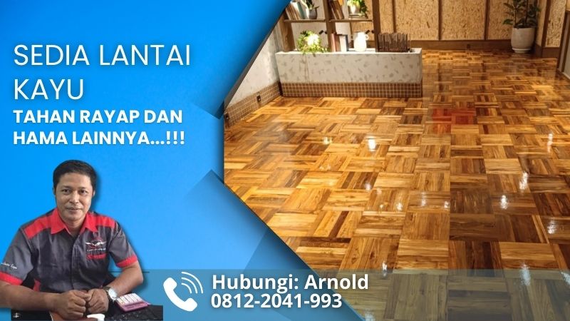 jual lantai kayu murah dan jasa pasangnya