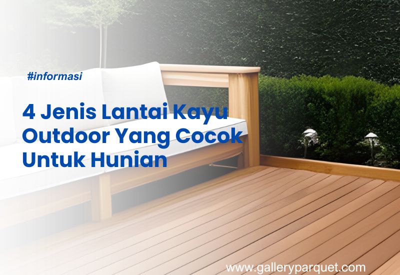 lantai kayu outdoor